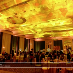Wedding led uplighting at 317 on Rice Park 4