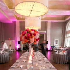 Minneapolis Wedding led uplighting at Calhoun Beach Club 25