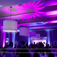 Minneapolis Wedding led uplighting at Calhoun Beach Club 15