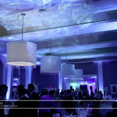 Minneapolis Wedding led uplighting at Calhoun Beach Club 17