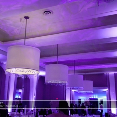 Minneapolis Wedding led uplighting at Calhoun Beach Club 19