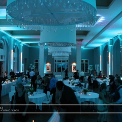 Minneapolis Wedding led uplighting at Calhoun Beach Club 7