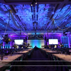 Event lighting at Minneapolis Convention Center