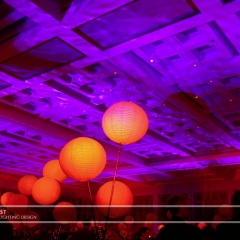 Event lighting at Minneapolis Convention Center