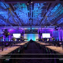 Event lighting at Minneapolis Convention Center