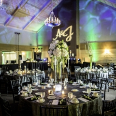 Wedding Uplighting at Dellwood Hills 26