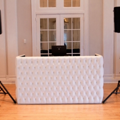 1 DJ Booth White Tufted