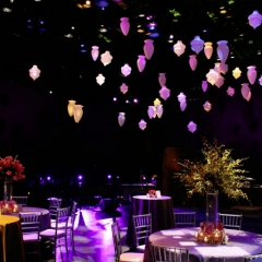 Wedding led uplighting at Guthrie  10