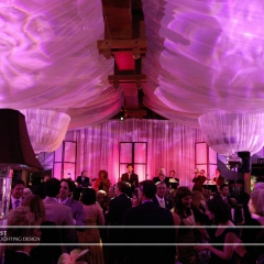 Wedding led uplighting at Interlachen  5