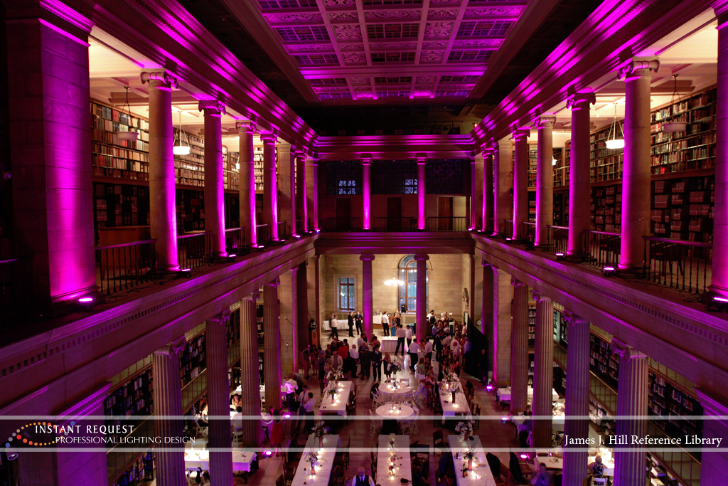 james j hill reference library uplighting mn wedding dj instant