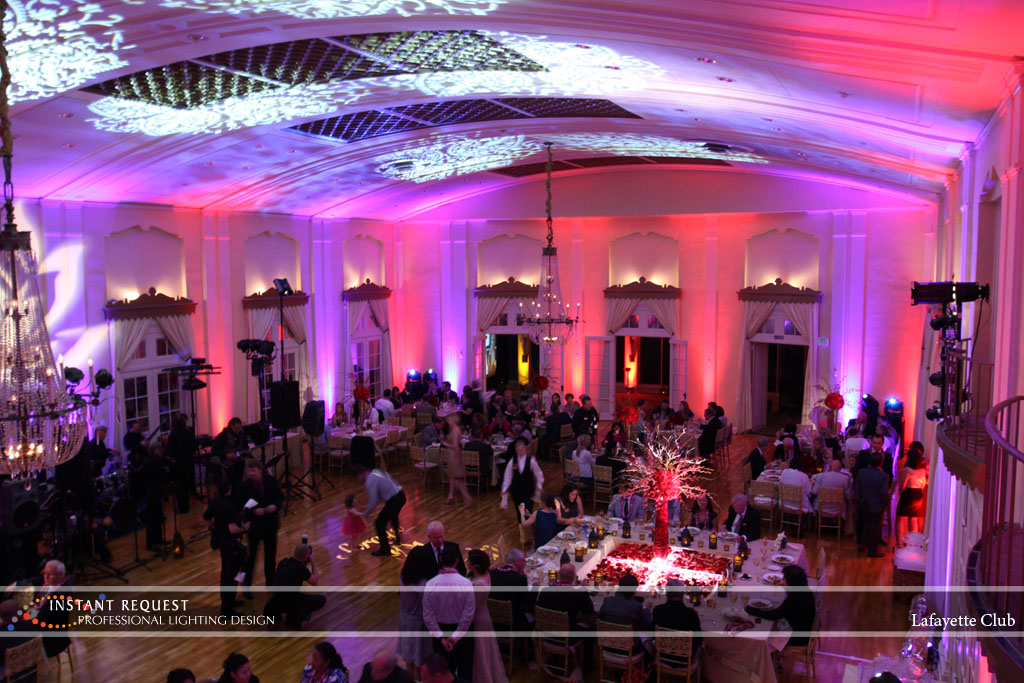 Lafayette Club Uplighting Mn Wedding Dj Instant Request Wedding Led Uplighting At Lafayette Club 24