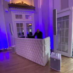 tufted-DJ-booth-white-speakers-2