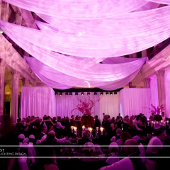 Wedding led uplighting at Landmark Center 13