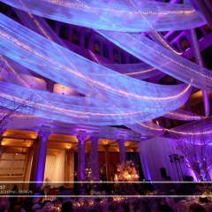 Wedding led uplighting at Landmark Center 2