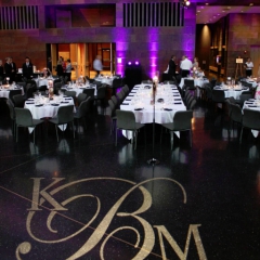 Wedding led uplighting at McNamara 3