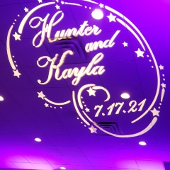 Hunter-and-Kayla-monogram-on-ceiling