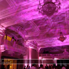 LED Wedding Uplighting at St. Paul Athletic Club 3