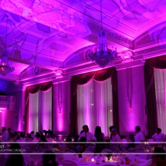 LED Wedding Uplighting at St. Paul Athletic Club 5