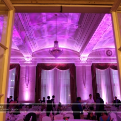 LED Wedding Uplighting at St. Paul Athletic Club 6