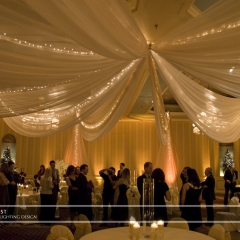 Wedding led uplighting at St Paul Hotel 18